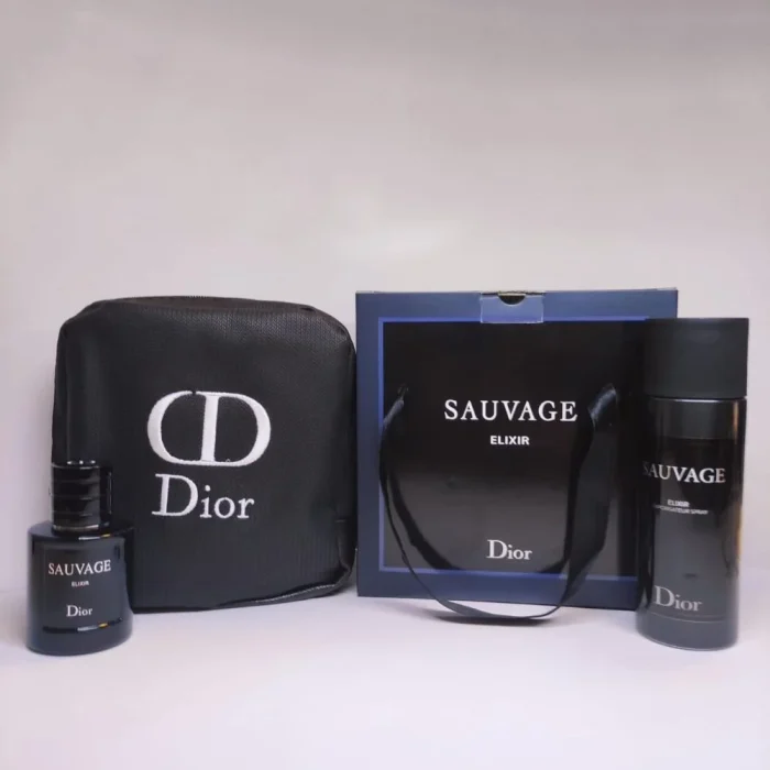 Мъжки Подаръчен Комплект - Christian Dior Sauvage Elixir 60ml